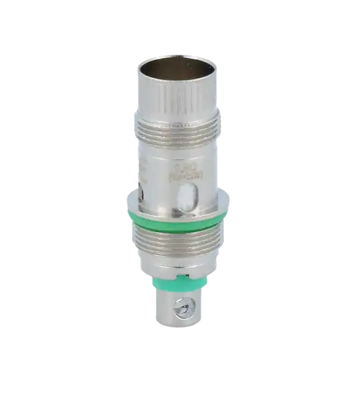 Hochwertiges Wasserleitungsventil mit metallischer Oberfläche und grüner Dichtung, ideal für Sanitärinstallationen.