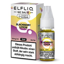 ELFLIQ - Blackberry Lemon - Nikotinsalz Liquid