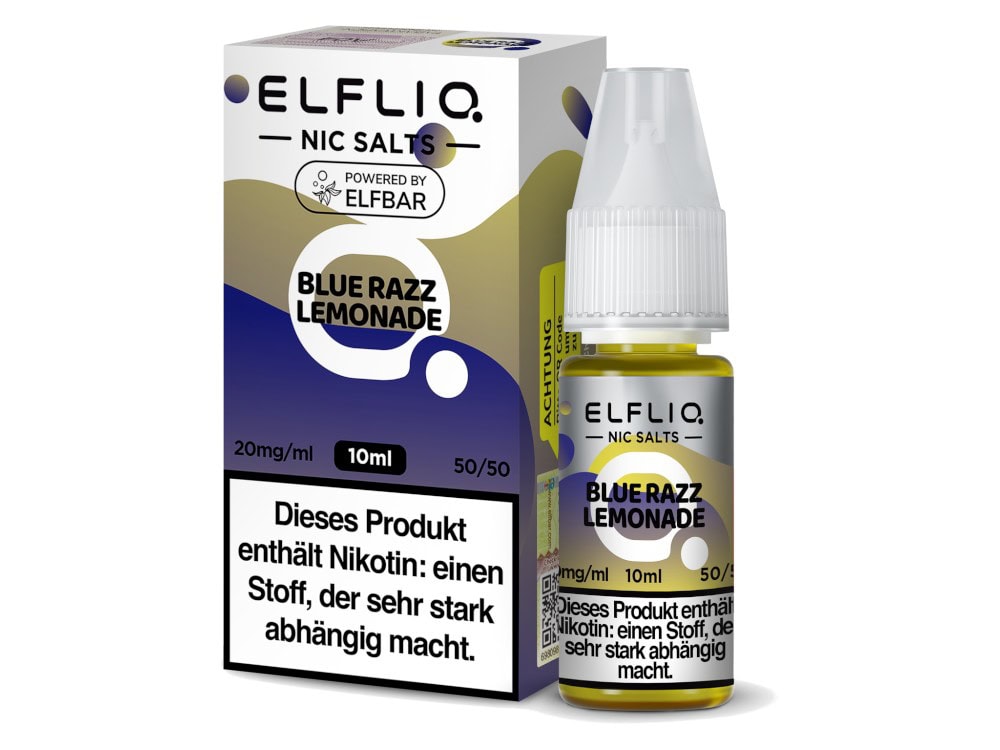 ELFLIQ - Blue Razz Lemonade - Nikotinsalz Liquid 1 ELFLIQ - Blue Razz Lemonade - Nikotinsalz Liquid