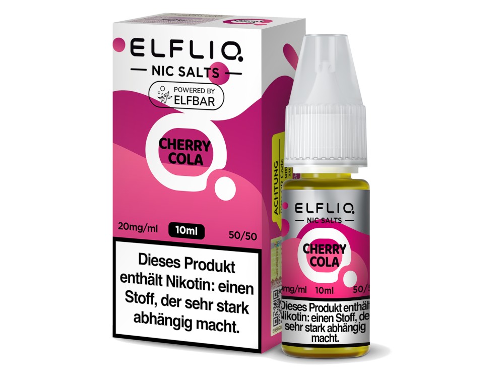 ELFLIQ - Cherry Cola - Nikotinsalz Liquid 1 ELFLIQ - Cherry Cola - Nikotinsalz Liquid