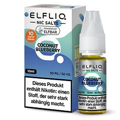 ELFLIQ - Coconut Blueberry - Nikotinsalz Liquid