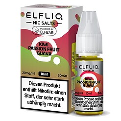 ELFLIQ - Kiwi Passion Fruit Guava - Nikotinsalz Liquid
