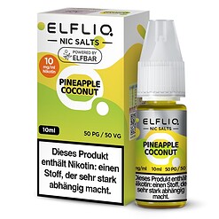 ELFLIQ - Pineapple Coconut - Nikotinsalz Liquid