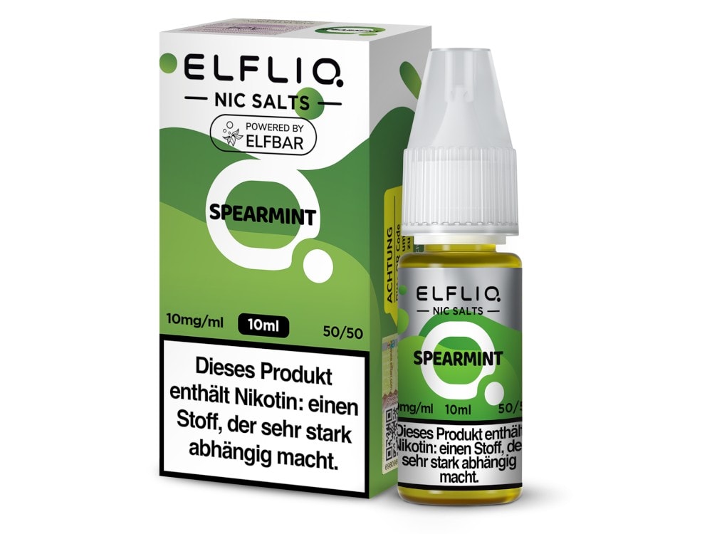 ELFLIQ - Spearmint - Nikotinsalz Liquid 1 ELFLIQ - Spearmint - Nikotinsalz Liquid