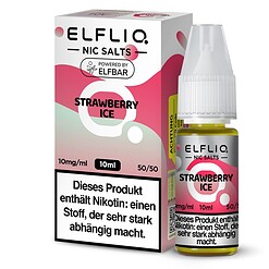 ELFLIQ - Strawberry Ice - Nikotinsalz Liquid