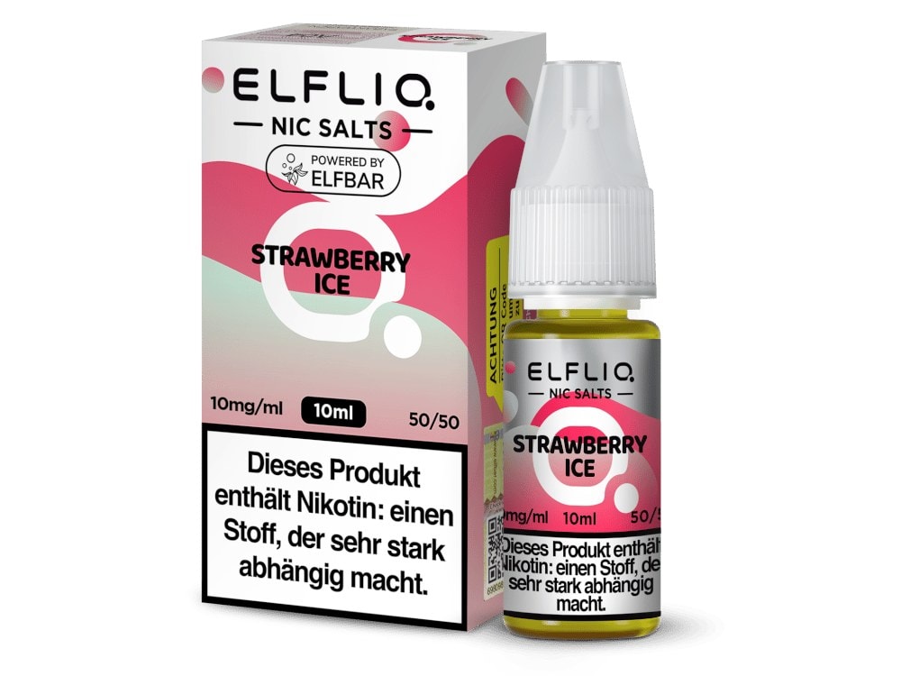 ELFLIQ - Strawberry Ice - Nikotinsalz Liquid 1 ELFLIQ - Strawberry Ice - Nikotinsalz Liquid