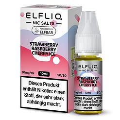 ELFLIQ - Strawberry Raspberry Cherry Ice - Nikotinsalz Liquid