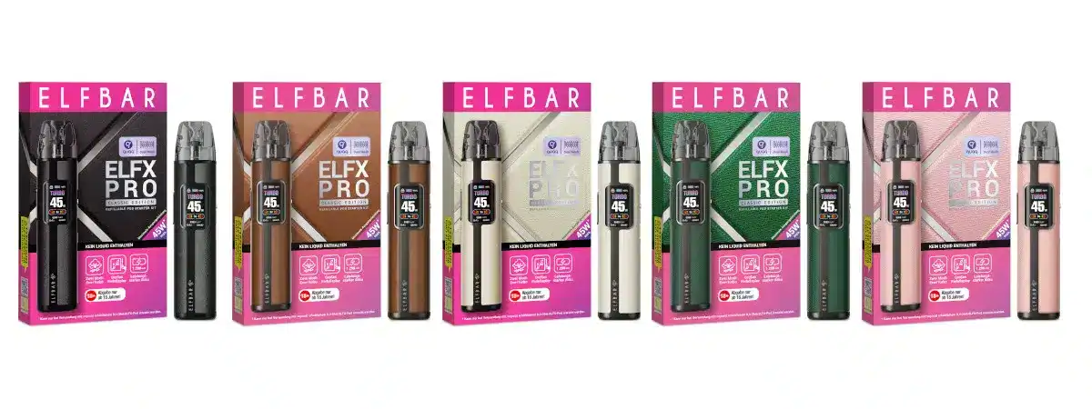 Elfbar Elfx Pro E-Zigaretten Set