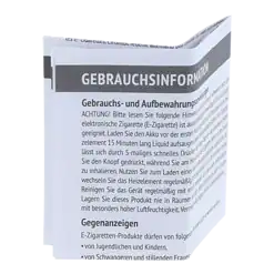Gebrauchtinformationsblatt für elektronische Zigaretten, E-Zigaretten, Akku, Anleitung, Pflege, Hinweise, Gebrauchsanweisung, Ladung, Reinigung, Lagerung, Hochwertiges Dokument, in schwarz-weiß.