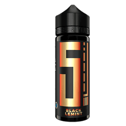 2. Hochwertige E-Liquid-Flasche für Vaping mit Black Lemon Geschmack, modernem Design, ideal für Vape-Enthusiasten, crispy Oberfläche, innovative Verpackung.