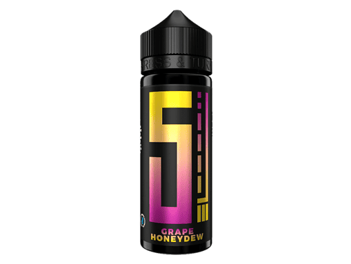 Flasche mit farbigem Gradient-Design, alkoholfreier Energy-Drink, 330ml, Grape Honeydew Geschmack, LETZ Go Sortiment, moderne Verpackung, Trendgetränk, vitalisierend, erfrischend, cooles Design.
