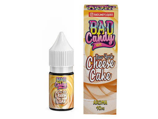 Fruchtiger E-Liquid-Dampf mit Cheesecake-Aroma in 10 ml Flasche für E-Zigaretten.