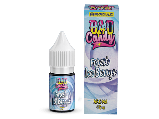 Süßer Vape-Duft mit Wald, Eisbeeren und Beerentönen, ideal für e-Zigaretten, 10 ml Flasche, ansprechend gestaltet, perfekt für Dampfer, die Frucht-Aromen lieben.