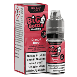 Deutsches Liquids für E-Zigaretten, Big Bottle Flavours Dragon Drop, 10 ml, süßer Drachenfrucht-Geschmack mit Sternfrucht und Frische, nikotinhaltig, für Dampfer, handliche Flasche, perfekt für den Alltag, starke Nikotinwirkung, Vape-Zubehör, E-Liquid.