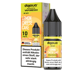 Dojolic Lemon Cheese Cake Liquids 10ml, nikotinhaltig, für E-Zigaretten, Deutschland.