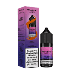 Elbux legend nik salts fizz cherry nikotin salz produkt verpackung und flasche, e-liquid für vaping, pink und violett design, zusammen mit der Dose, für intensive Aromen und nikotin Genuss, hochwertiges Produkt aus Deutschland, 20 mg/ml, 50:50 Mischungsverhältnis, für Dampfer geeignet, Produktbeschreibung, E-Liquid mit Nikotinsalz, für das Dampferlebnis der Extraklasse.