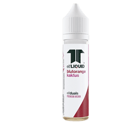ElfLIQUID blutorange-kaktus E-Liquid, 10ml Flasche, ideal für E-Zigaretten und Dampfer, fruchtiger Geschmack, Premium Aroma, hochwertiges Design, für Genuss und aromatisches Dampfen geeignet.