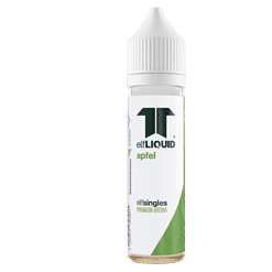 Apfel aromatisiertes E-Liquid in einer Flasche, ideal für E-Zigaretten, mit frischem Apfelgeschmack, hochwertige Premium-Aroma von elfLIQUID.