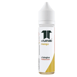 Mango E-Liquid Flasche für E-Zigaretten, 10ml, natürliches Aroma.