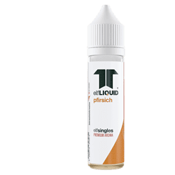 Aroma-Elf liquid Pfirsich, E-Zigaretten Liquid, 10 ml, für Vape, E-Shisha, E-Liquid, fruchtiges Geschmackserlebnis.