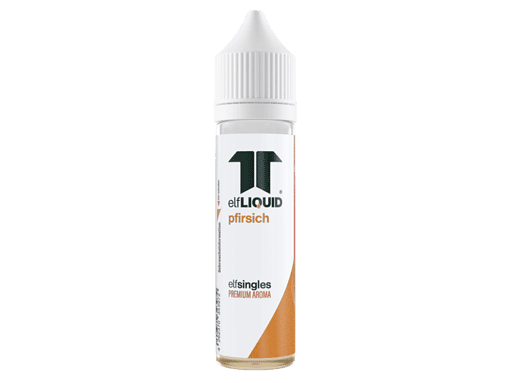 Aroma-Elf liquid Pfirsich, E-Zigaretten Liquid, 10 ml, für Vape, E-Shisha, E-Liquid, fruchtiges Geschmackserlebnis.