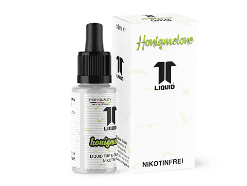 Honigmelone Liquid für E-Zigaretten, nikotinfrei, 10ml Flasche, hochwertiges Liquid made in Germany.