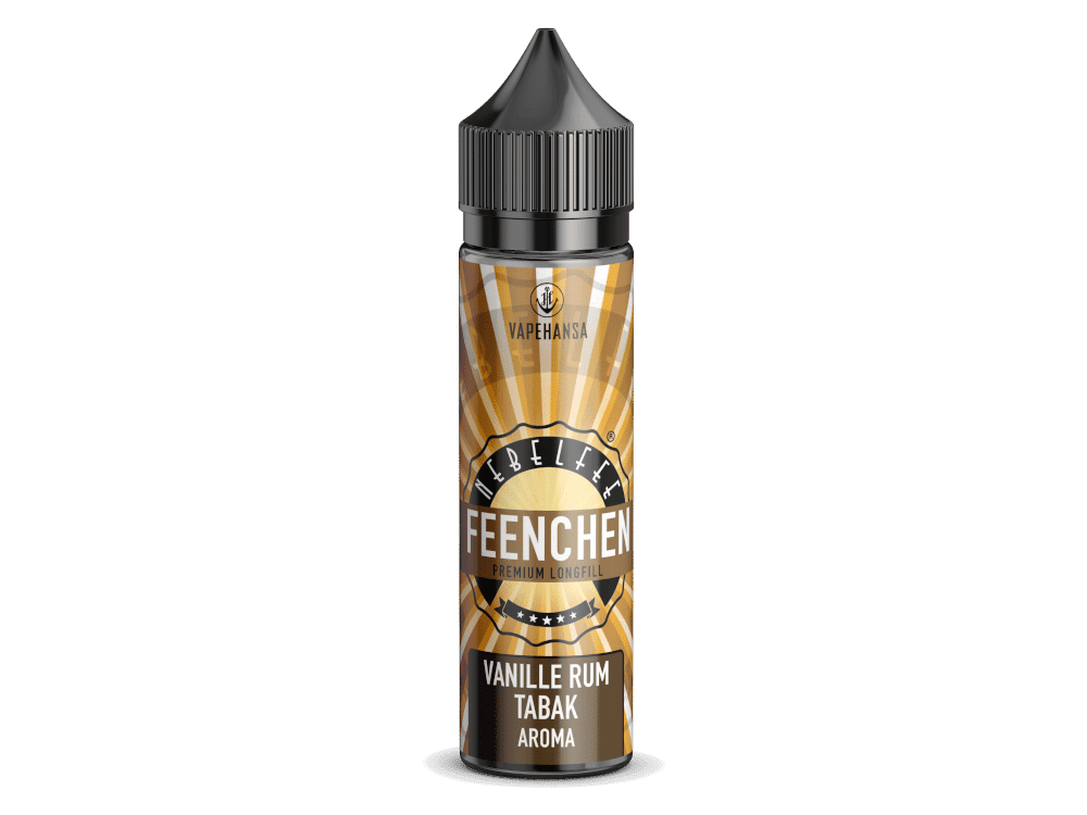 Nebelfee - Feenchen - Aroma Vanille Rum Tabak 5 ml 1 Vapehansa Feenchen Vanille Rum Tabak Aroma in Longfill-Flasche, perfekt für Liquids mit exotischem Geschmack.
