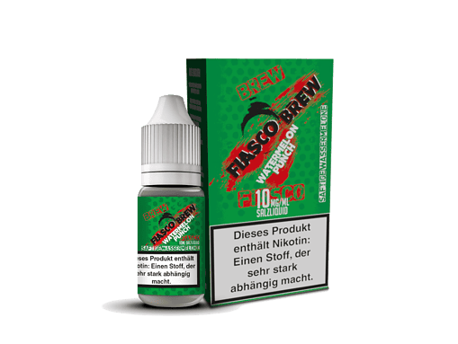 Flasco Brew Wasserpeach Lemon 10ml - E-Zigarette E-Liquid.