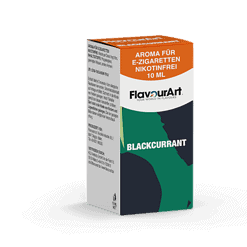 Aroma für E-Zigaretten Nikotinfrei, 10 ml FlavourArt Blackcurrant, intensiver Geschmack, ideal für Dampfer, ohne Nikotin, langlebiges Aroma, günstiger Preis, qualitativ hochwertig, perfekt zum Selbermischen.