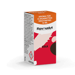 Aroma für E-Zigaretten Nikotinfrei 10ml, Cola Geschmack, Flavour, Rauchalternativen, E-Liquid, Liquids, Tabakfreier Dampf, vaping, ohne Nikotin, E-Zigaretten Zubehör.