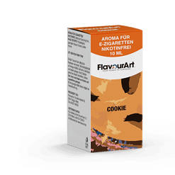 Aroma für E-Zigaretten Nikotinfrei, 10 ml Flasche, Cookie Geschmack, Vaporkonzentrat, für schmackhaftes Dampfen ohne Nikotin, ideal für Selbstmischer, aromatisiertes Liquid, eLiquid, Liquids.
