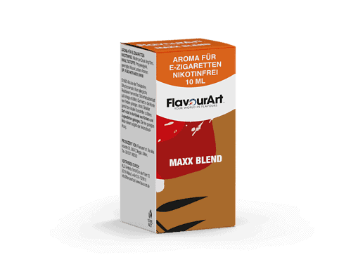 Aroma für E-Zigaretten, nikotinfrei, 10 ml, FlavourArt Maxx Blend.