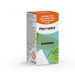 Aroma für E-Zigaretten, nikotinfrei, 10 ml, mit Geschmack Minze, für rauchfreies Dampfen, FlavournArt.