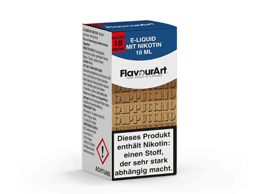 E-Liquid mit Nikotin in 10 ml Flasche, Dosierung 18 mg/ml, für E-Zigaretten, aromatischer Geschmack, intensive Nikotinwirkung, für Dampfer und E-Shisha-Liebhaber, hohe Qualität und sichere Herstellung.