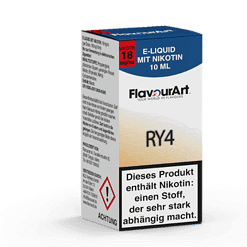 E-Liquid mit Nikotin 18 mg/ml, 10 ml Flasche, Flüssigkeit für E-Zigaretten, intensiver Nikotin-Geschmack.