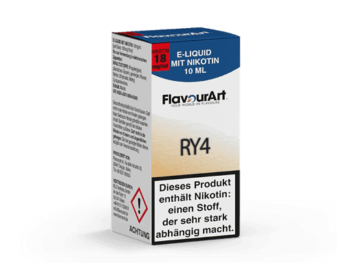 E-Liquid mit Nikotin 18 mg/ml, 10 ml Flasche, Flüssigkeit für E-Zigaretten, intensiver Nikotin-Geschmack.