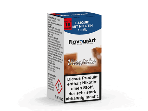 Kleines Fläschchen E-Liquid mit Nikotin, Virginia Geschmack, 10 ml, für E-Zigaretten, mentholfrei, hochwertiges Aroma, perfekt für Dampfer, online kaufen bei LETZ Go.