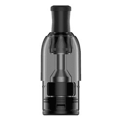 Atomizer für E-Zigaretten, klarer Tank mit schwarzem Mundstück, kompakte und moderne Dampfgeräte, langlebige und hochwertige Vape-Add-ons, ideal für Vape-Enthusiasten.