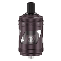 Hauptbild eines GeekVape Z200 Drip Tips mit dunkler Farbvariante und transparenten Seiten.