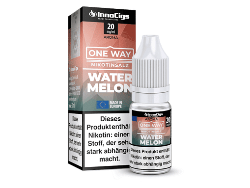 Wasser Melon Nikotinsalz Liquid für E-Zigaretten, 20 mg/ml, in Tropfflasche, InnoCigs.