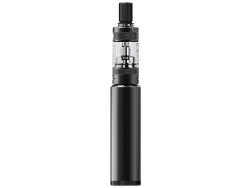JustFog Q16 Pro Plus E-Zigaretten Set 4 E-Zigarette Akku mit atomisierter E-Liquid-Düse, schwarz, langlebiges Akkusystem, für eine intensive Dampferfahrung.