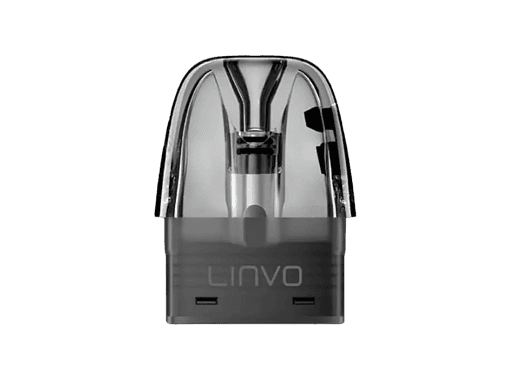 Minz-/Tabakspender für E-Zigaretten, aus transparentem Kunststoff mit Luno-Branding, kompakt und modern, ideal für unterwegs und einfache Handhabung, passend für verschiedene E-Liquid-User.