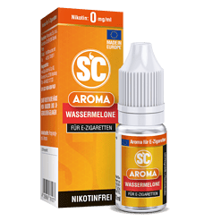 Wassermelone Aromen für E-Zigaretten, 10ml Flasche, nikotinfrei, European Quality, geeignet für elektronische Zigaretten, frischer Wassermelone Geschmack, leicht liquefürVaping.
