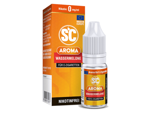 Wassermelone Aromen für E-Zigaretten, 10ml Flasche, nikotinfrei, European Quality, geeignet für elektronische Zigaretten, frischer Wassermelone Geschmack, leicht liquefürVaping.