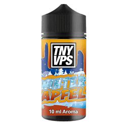 TINY VPS Winterapfel E-Liquid 10ml, winterlicher Apfelgeschmack für E-Zigaretten, angenehm fruchtig, ideal für Dampfer, aromatischer Rauchgenuss, perfekt für kalte Tage, shooter gut für E-Zigaretten, winterliche Frische, in praktischer 10ml Flasche.