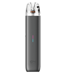 Eingabegerät für Vaping, tragbares E-Zigarette Gerät, modernes Design, kompakte Größe, einfache Handhabung, leicht, edelstahlfarben, LED-Anzeige, Akku betrieben, ideal für Einsteiger und erfahrene Dampfer, LETZ Go Produktbild.