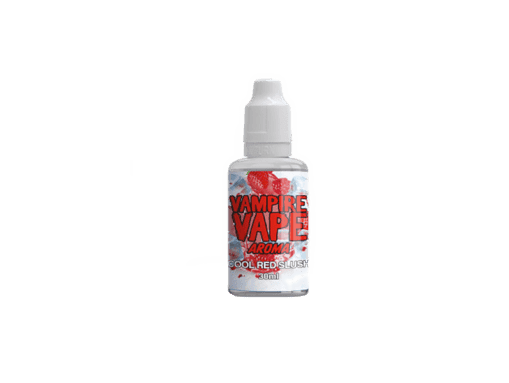 Vampire Vape Aroma Cool Red Slush E-Liquid Flasche 30ml für E-Zigaretten, Fruchtiges Kühleis Geschmack, perfekt für Vape-Liebhaber, aromatischer Liquid Nachfüllflasche.