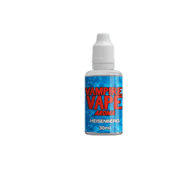 Vampire Vape Aroma Heisenberg 30ml, Flasche mit blauer Etikette, für E-Zigaretten, intensiver Geschmack, vape Liquid, Liquid Aroma, subject to vaping flavor enhancement.