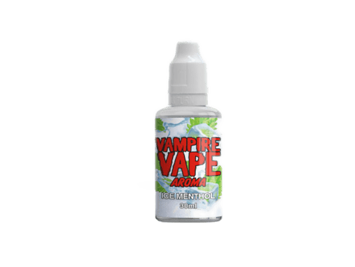 Vampire Vape Aroma Ice Menthol, 30ml Flasche, intensiver Menthol-Geschmack für E-Zigaretten und Dampfer.
