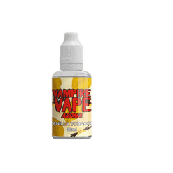 Vampire Vape Aroma Vanille Tabak 30ml Flasche, E-Liquid Aroma für E-Zigaretten, vielseitiges Tabakaroma, ideal für Selbstmischungen, nur für Erwachsene geeignet.